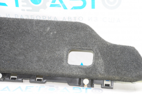 Trunk floor left Nissan Pathfinder 13-20 black, for dry cleaning