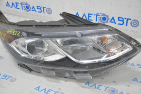Headlight front right Chevrolet Volt 16- sand, broken mount
