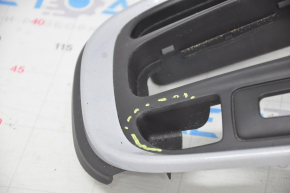 Chevrolet Volt 16 center console trim with cup holders - paint peeled off