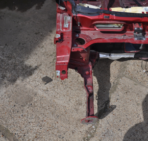 Quarter front right Jeep Compass 17 - on the body, red, bumps on the threshold