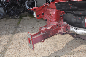 Quarter front right Jeep Compass 17 - on the body, red, bumps on the threshold