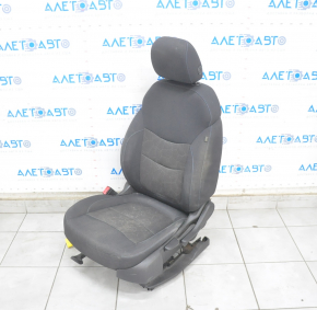 Driver's seat Chevrolet Volt 16 - without airbag, mechanic, cloth black, blue stitching, under chemical, tear