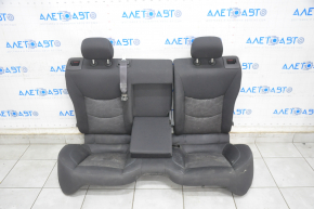 Rear row of seats 2nd row Chevrolet Volt 16 - black cloth, blue stitching, chemically treated, tear
