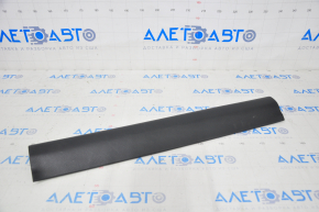 Door sill trim inner front left Nissan Rogue 14-20 black, scratches