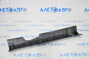 Door sill trim inner front left Nissan Rogue 14-20 black, scratches