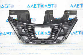 Radiator grill grill Nissan Rogue 17 without camera, under radar, under square emblem, without emblem, scratches