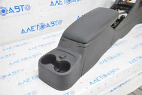 Console center armrest Chevrolet Volt 16- black, blue stitching, broken