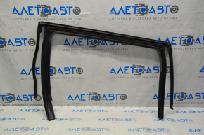 Upper rear right door molding Jeep Cherokee KL 14 - chrome with glass seal, minor scratches