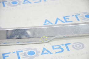 Front bumper molding lower Nissan Rogue 17- chrome, sand