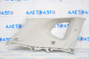 Arch trim left upper Nissan Rogue 14-20 gray, under 2 rows, scratches