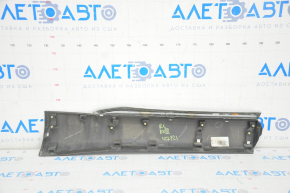 Door trim lower outer rear left Lexus RX350 10-15 with chrome, scratches