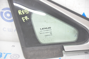 Lexus RX350 RX450h 10-15 Chrome Front Right Window