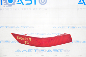 Reflector rear bumper right Nissan Rogue 17-20