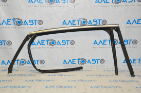 Door molding upper rear right Chevrolet Impala 14-20 chrome with glass seal, scratches