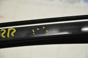 Door molding upper rear right Chevrolet Impala 14-20 chrome with glass seal, scratches