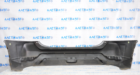 Rear bumper bare Nissan Rogue 17- silver
