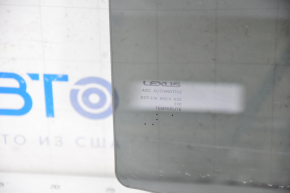Lexus RX350 RX450h rear right door glass, 10-15 factory tinted