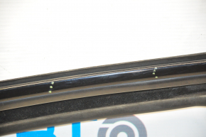 Glass seal with upper molding rear right Dodge Dart 13-16 black gloss, minor scratches