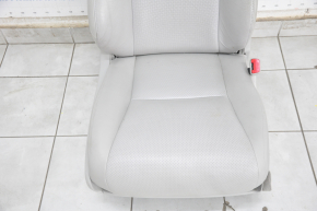 Passenger seat Lexus RX350 RX450h 10-15 with airbag, electric, heating, ventilation leather gray, cracks