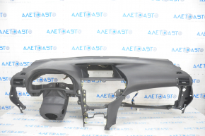 Torpedo front panel without AIRBAG Lexus RX350 RX450h 10-15 black, scratches