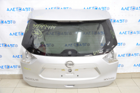 Naked tailgate with glass Nissan Rogue 17-20 silver K23