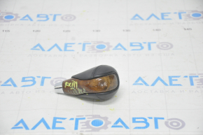 Gear knob Lexus RX350 RX450h 10-15 leather dark wood, scratches
