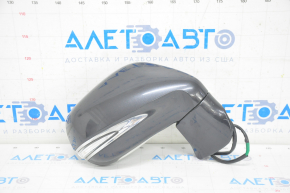 Side mirror right Lexus RX350 RX450h 10-15 14 pins, auto-dimming, turn signal, backlight, graphite