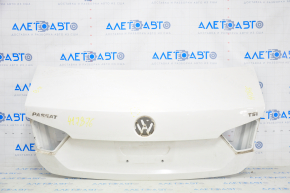Trunk lid VW Passat b7 12-15 USA white LB9A, dent