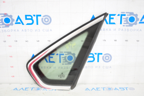 Rear right fixed glass window for VW Passat b7 12-15 USA, chrome