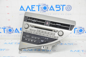 Radio, Tape Recorder, Climate Control, Panel Assembly Lexus RX350 RX450h 10-15 Type 1, Worn