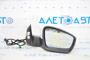 Side mirror right VW Passat b7 12-15 USA type as b7 5 pins, turn signal, white