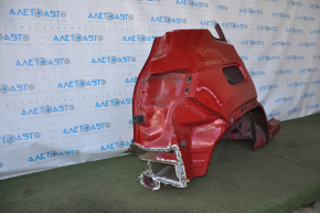 Quarter wing rear right Jeep Compass 17- red, pokes