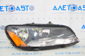 Headlight front right VW Passat b7 12-15 USA bare halogen, sand