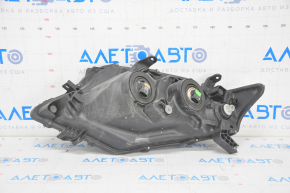 Headlight front right bare Lexus RX350 RX450h 10-12 dorest halogen, for polishing, crack in mount