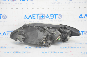 Headlight front right bare Lexus RX350 RX450h 10-12 dorest halogen, for polishing, crack in mount