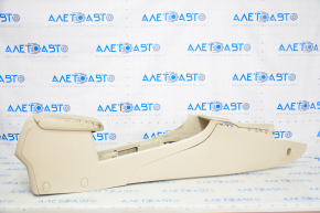 Console central armrest VW Passat b7 12-15 USA beige, dry cleanable, scratches