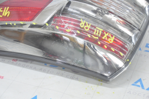 Outer wing lamp right Lexus RX350 10-12 prerest, cracks, cobweb