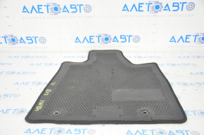 Carpet interior front left Lexus RX350 10-15 cloth black, logo tear