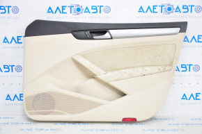 Door trim card front right VW Passat b7 12-15 USA beige, for dry cleaning, broken crepe