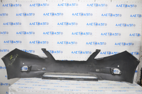 Bare front bumper Lexus RX350 10-12 pre-restyling, for parking sensors, graphite, pressed, broken fastener