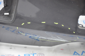 Bare front bumper Lexus RX350 10-12 pre-restyling, for parking sensors, graphite, pressed, broken fastener