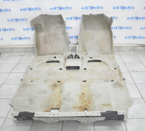 Floor covering Lexus RX350 10-15 gray, for dry cleaning