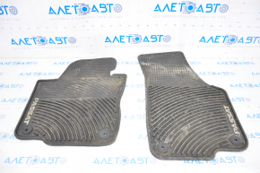 Set of mats VW Passat b7 12-15 USA black, rubber
