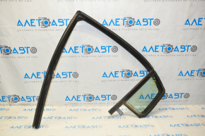 Rear left glass seal with window Chrysler 200 11-14 overlay defect
