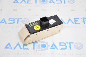 Front left window lift control VW Passat b7 12-15 USA black without chrome, auto, with beige trim