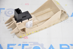 Front right window lift control VW Passat b7 12-15 USA black without chrome, auto, with beige trim, trim broken