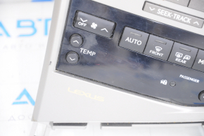 Radio, Tape Recorder, Climate Control, Panel Assembly Lexus RX350 RX450h 10-15 Type 2, Scratches