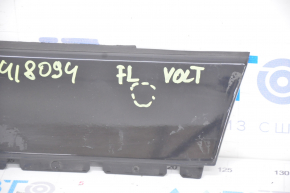 Door trim central main front left Chevrolet Volt 11-15 black gloss, scratches, bump