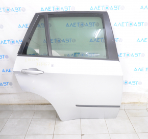 Door assembly rear right BMW X5 E70 07-13 silver 354 poke