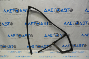 Rear left glass seal Kia Forte 4d 14-16
